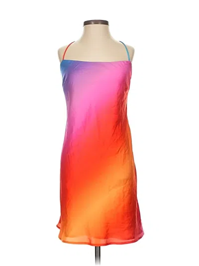 Pre-owned Show Me Your Mumu Cocktail Dress In Orange