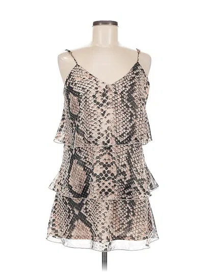 Pre-owned Show Me Your Mumu Cocktail Dress In Silver