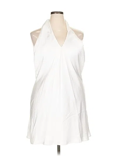 Pre-owned Show Me Your Mumu Cocktail Dress In White
