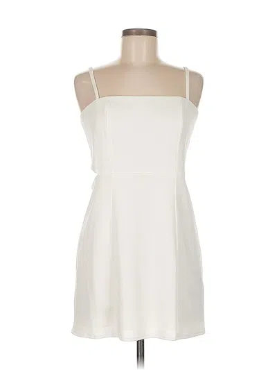 Pre-owned Show Me Your Mumu Cocktail Dress In White