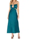 Show Me Your Mumu Codie Cut Out Dress In Jade Luxe In Multi
