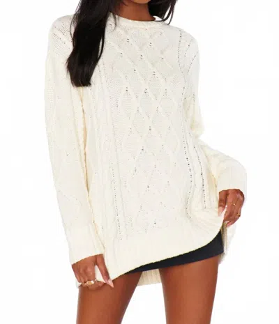 Show Me Your Mumu Day To Day Sweater In White