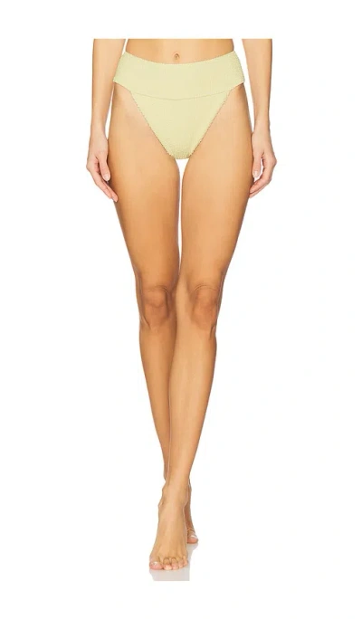 Show Me Your Mumu Del Rey Bottom In Butter Yellow