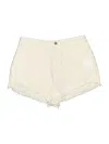 Show Me Your Mumu Denim Shorts In White