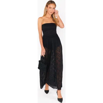 Show Me Your Mumu Diana Drop Waist Dress In Black