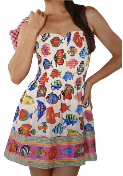 Show Me Your Mumu Dixie Mini Dress In Rainbow Reef