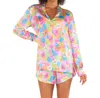 Show Me Your Mumu Early Riser Pj Set In Multi