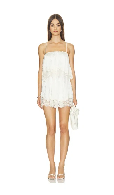 Show Me Your Mumu Emmylou Mini Dress In White