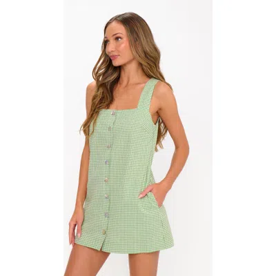Show Me Your Mumu Everly Mini Dress In Green