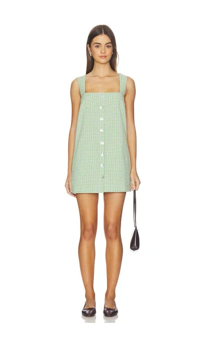 Show Me Your Mumu Everly Mini Dress In Field Green