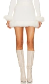 Show Me Your Mumu Fran Mini Skirt In White