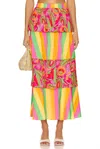 Show Me Your Mumu Full Swing Skirt In Multi