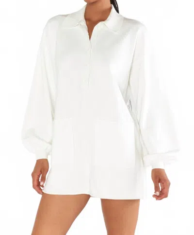 Show Me Your Mumu Gianni Romper In White