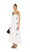 Show Me Your Mumu Harmony Maxi Dress In White