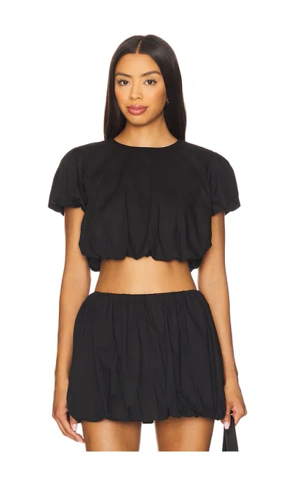 Show Me Your Mumu Highland Crop Top In Black