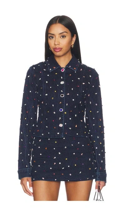 Show Me Your Mumu Hollywood Jacket In Blue