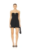 Show Me Your Mumu Hot Night Mini Dress In Black In Black