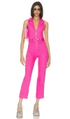 Show Me Your Mumu Jacksonville Cropped Jumpsuit In Pink