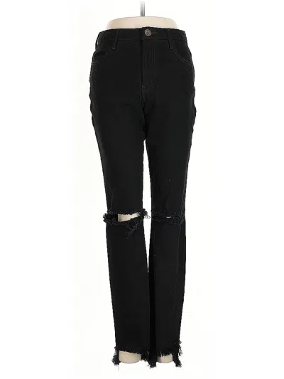 Pre-owned Show Me Your Mumu Jeans In Black