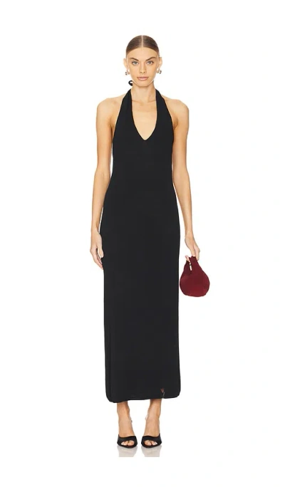 Show Me Your Mumu Neckholder-kleid Kate In Black