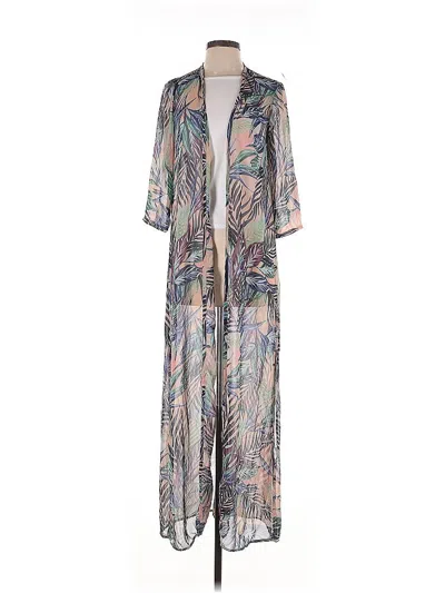 Pre-owned Show Me Your Mumu Kimono In Brown
