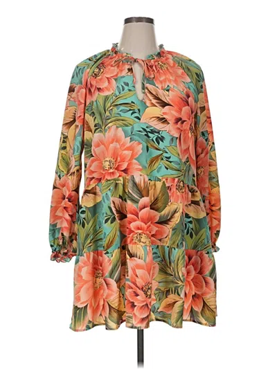 Pre-owned Show Me Your Mumu Kimono In Orange