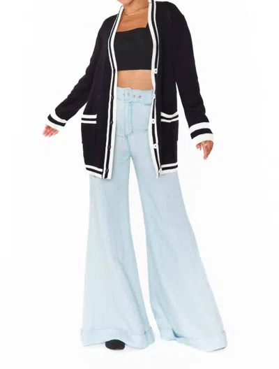 Show Me Your Mumu Lambert Cardigan In Black