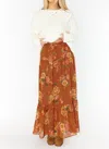 Show Me Your Mumu Larina Midi Skirt In Garden Harvest In Neutral