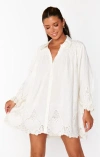 Show Me Your Mumu Leona Mini Dress In White