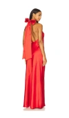 Show Me Your Mumu Lisa Maxi Dress In Red