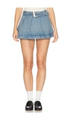 Show Me Your Mumu Lohan Mini Skort In Blue