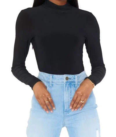 Show Me Your Mumu Look Back Bodysuit In Black