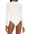 Show Me Your Mumu Look Back Bodysuit In White In White