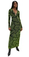 Show Me Your Mumu Lopez Dress Palm Sparkle In Palm Sparkle