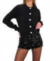 Show Me Your Mumu Maggie Cardigan In Black Knit In Black
