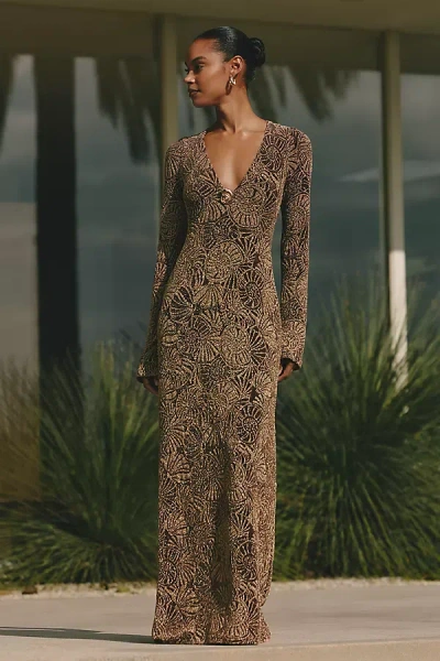 Show Me Your Mumu Maldives One-piece Swimsuit In Brown