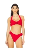 Show Me Your Mumu Malta Top In Hot Tamale Red