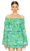 Show Me Your Mumu Margo Tunic In Abstract Poppy Multi