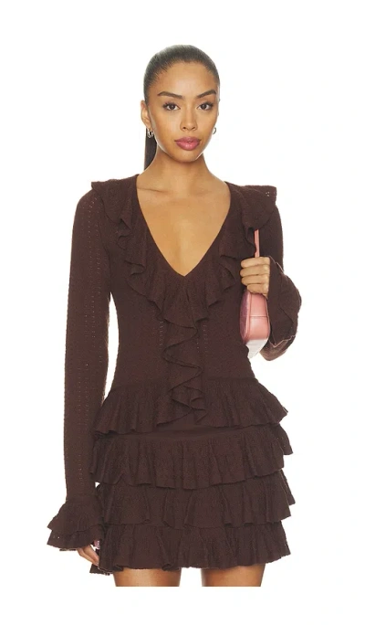 Show Me Your Mumu Marley Top In Black