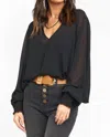 Show Me Your Mumu Max Bodysuit In Black In Black