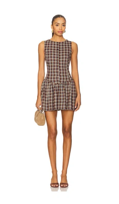 Show Me Your Mumu Meester Mini Dress In Multi