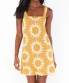 Show Me Your Mumu Mellow Mini Dress In Paradise Sun Knit In Multi