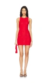 Show Me Your Mumu Miche Mini Dress In Red Sequin