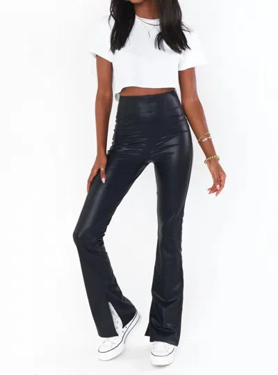 Show Me Your Mumu Nashville Pull On Flares In Black