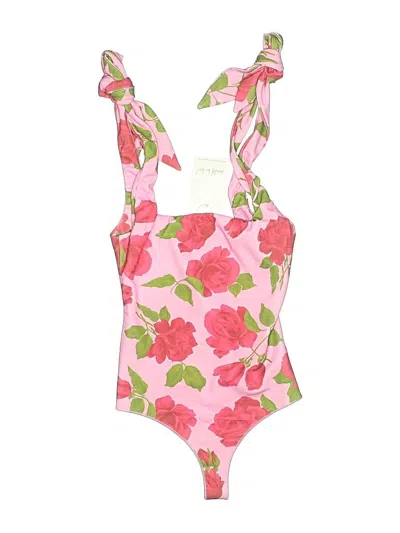 Pre-owned Show Me Your Mumu One Piece Swimsuit In Pink