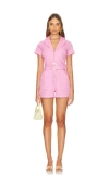 Show Me Your Mumu Outlaw Romper In Pink