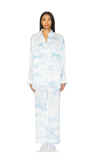 Show Me Your Mumu Overslept Pj Set In Dream Cloud Silky