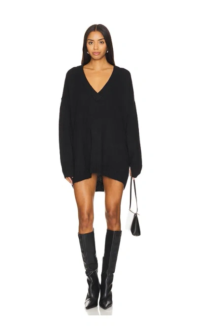 Show Me Your Mumu Ozzy Oversized Sweater In Black