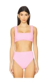Show Me Your Mumu Pacific Top In Bubblegum Scrunch
