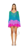 Show Me Your Mumu Paula Pullover In Chevron Stripe